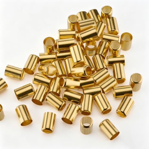 100Pcs 7325 Hose Ferrules Brass Fitting, Air Hose Repair Kit - Image 7