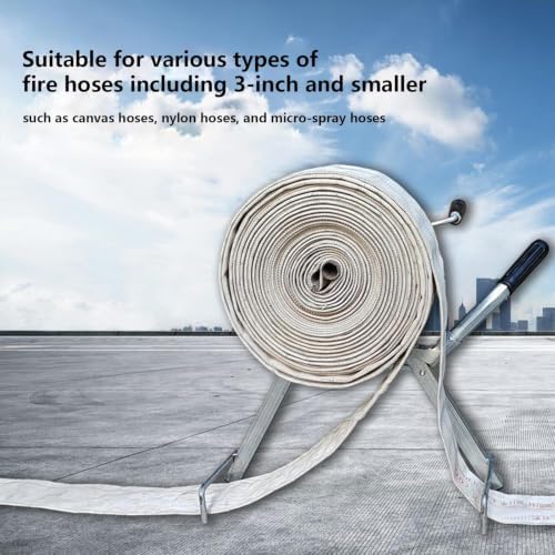 Retractable Hose Reel - Heavy-Duty Folding Non-Slip Standing Rack - Image 2