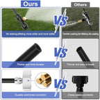 GMAULEE Misting Cooling System, DIY 78.8FT(24M) Misting Line +24 Brass Mist Nozzles+ a Brass Connector(3/4'') Outdoor Mister System for Patio Waterpark Garden Trampoline Greenhouse - Image 2