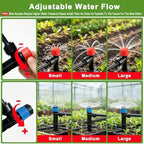 240FT Drip Irrigation System Kit,Quick-Connect Garden Watering System - Image 5