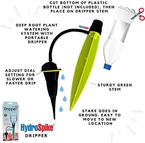 Combo Value Watering Kit. Original Spikes 3-Pack + Drippers 3-Pack Stakes + Free Super Handy Sprayer Kit Mister. Automatic Water Drip Bulbs System for Plants Soil Vacation Indoor Outdoor - Image 5