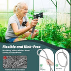 Garden Hose 50 FT with 10-Function Nozzle Leak-proof Kink-Free - Image 5