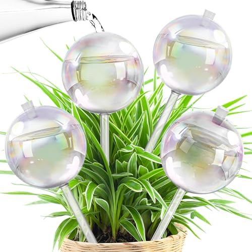 17 oz Extra Large Plant Watering Globes, 4 Pack Self Watering Globes by JXWENBYX