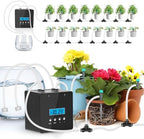 Automatic Watering System for Potted Plants | Indoor Plant Waterer with Programmable Timer, Dual Self-Priming Pumps, Drip Irrigation Kit for Up to 20 Plants by DAOTAILI