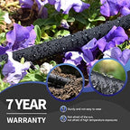 2 Pack Soaker Hose 25 FT for Garden Bed, 1/2’’ Rubber Garden Soaker Hoses 50 FT, Drip Irrigation Watering Hose for Vegetable, Tree, Lawn Yard(2 Pack 25 FT) - Image 5