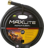 Swan Products Element CELSGC58075 MAXLite Premium Rubber Heavy Duty Water Hose 75 ft, 5/8" diameter, Black by Swan
