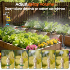 98FT 1/2" Drip Irrigation System Kit with Water Timer for Garden - Image 5