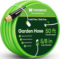 Maygrove 50 ft Garden Hose, 5/8 in Heavy-Duty Water Hose by MAYGROVE