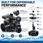 4715 3-Port 1.5 to 2-Inch Diverter Valve Replacement for Jandy Pool System - Image 3