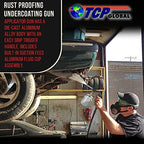 TCP Global Air Undercoating Spray Gun with Suction Feed Cup - Image 6
