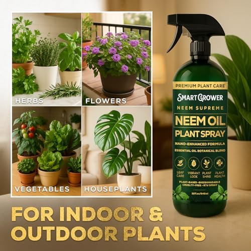 Neem Oil Spray for Plants Botanical Blend, with Natural Essential Oil, 32oz - Image 7
