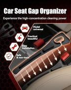 Car Cleaning Bundle High Pressure Hose Nozzle & Seat Gap Organizer - Image 3