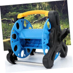 Freestanding Garden Hose Reel Storage Organizer, Blue PP Tangle-resistant - Image 6