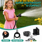 Lightweight Garden Hose, 50ft Non Expandable Water Hose with Nozzle - Image 4