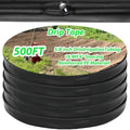 500ft 5/8 Inch Drip Tape 6" Spacing Roll 16 Mil Irrigation Hose Garden Watering Tube Line Automatic Equipment for Garden Irrigation System Flower Patio Lawn Hose by Unknown