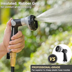 FANHAO Garden Hose Nozzle with Thumb Control+Professional Garden Hose Nozzle - Image 7