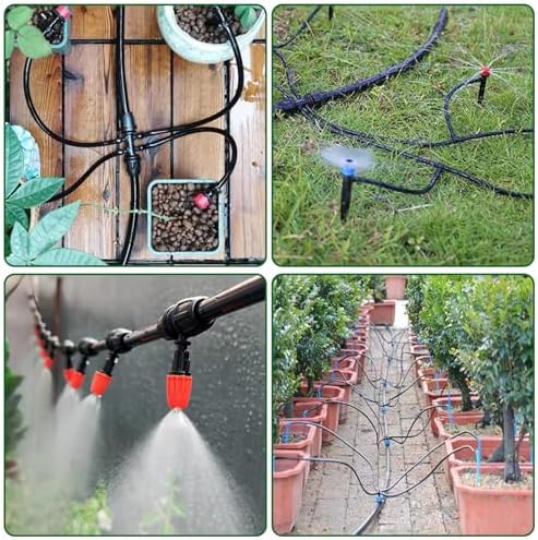 Garden Irrigation Tubing,1/2" Blank Distribution Tubing 100ft Flexible Tubing,Watering Drip Automatic Irrigation System for Garden Greenhouse, Flower, Patio, Lawn (100 FT) - Image 7