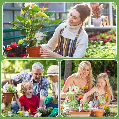 4 Pack Plant Watering Globes - 380ml Self-Watering Bulbs, Automatic Plant Waterer for Indoor & Outdoor Potted Plants, Vacation Plant Care Essential, Decorative Glass Design (380ml/13oz) - Image 7