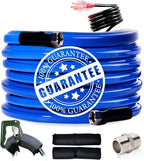 100FT Heated Water Hose for RV, -45°F Anti-Freeze RV Drinking Heated Hose by REHOSEUP