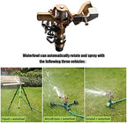 Shower Head Garden Sprinkler 360 Degree Automatic Rotating Nozzle Lawn Irrigation Adjustable Rocker Sprinkler Watering Supplies (Color : Red) - Image 5