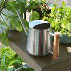 Long-Spout Metal Watering Can Stainless Steel Watering Can Watering Pot Gooseneck Plant Waterer Easy Fill Gardening Tool - Image 6