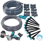 Aramox Drip Irrigation Kit Micro Irrigation System Garden Watering System with 32.8ft Hose Adjustable Nozzles for Lawn Garden Greenhouse Landscaping - Image 4
