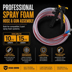 Vega Bond Spray Foam Hose & Gun Assembly 15 Feet Gray for 2-Part Systems - Image 2