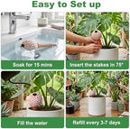 4-Pack Terracotta self-Watering Stakes for Indoor Plants - Image 6