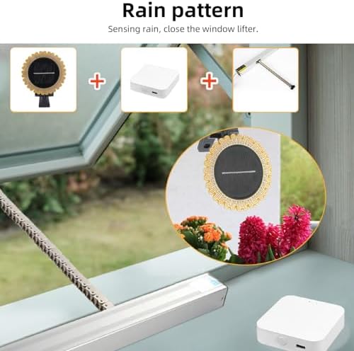 Smart Rain Sensor, Wireless Outdoor with Solar Charging, Real Time Weather Monitoring Water Detection for Home Automation and Tuya ZigBee App - Image 6