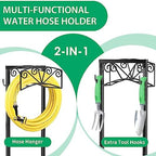 TomCare Garden Hose Holder, Heavy Duty Water Hose Hanger for 160FT Hose - Image 2