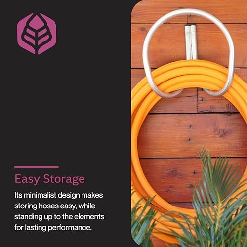 Yard Butler Rust-Proof Hose Hanger, Galvanized Steel, 100 Feet - Image 3