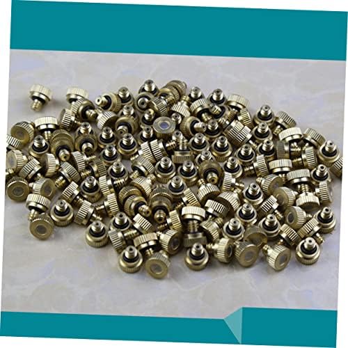 POPETPOP 96pcs Air Atomizing Nozzle Brass Misting Nozzles for Cooling System Low Pressure Self-Sealing Lead - Image 6