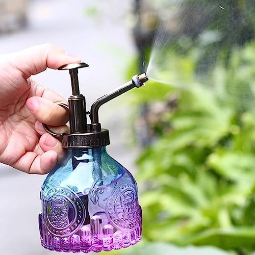 Watering Can Glass Spray Bottle, 200ML Plant Mister, Watering Can with Top Pump for Indoor House Plants, Garden,Cleaning Garden Watering Cans Indoor Watering Can (Color : 1) - Image 6