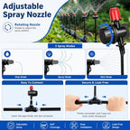 Water Spray Misting Nozzle Mini Sprinkler Sprayer Drip Irrigation - Image 2