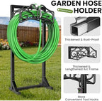 Keten Garden Hose Holder, Heavy Duty, Freestanding for Outside, Metal - Image 2