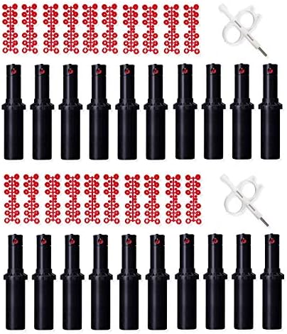 Hunter PGP-adj Rotor Sprinkler Heads - 20 Pack - Includes Nozzle Trees and Adjustment Tool by Hunter