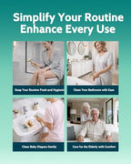 LUFEIDRA Handheld Bidet Sprayer, Adjustable Water Flow, RV Toilet Use, Gold - Image 6