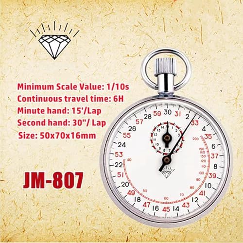 Mechanical Stopwatch Professional Sports Timers for Sports Timing Featuring Water Metal Construction Athletic Competition Stopwatches - Image 6