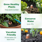 8 Pcs 12 oz Ollas Terracotta Watering Pots - Image 6