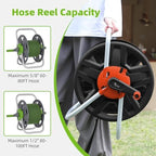 Water Hose Reel,Holds 60-80 Ft of 5/8" Hose - Image 3
