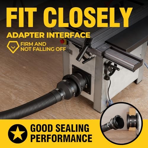 4‘’ magnetic dust collector fittings for 5 woodworking shop vacuum cleaners - Image 4