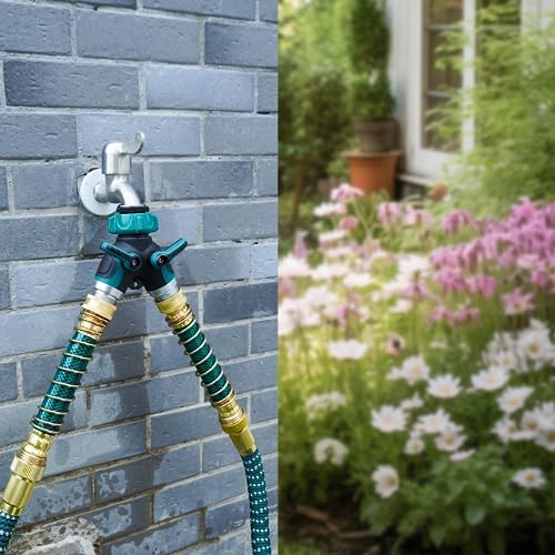 Garden Hose Extension Adapter 6.3", Diivoo Hose Extender for Faucet Outdoor, RV Flexible Hose Kink Protector, Spigot Extender with Coil Spring, Compatible With 3/4" Standard Garden Hose, 2 Pack - Image 6
