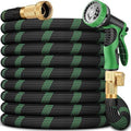 50 FT Non-Expanding Garden Hose, 2026 New Upgrated Non-Expandable Garden Water Hose - Ultra-Light & Flexible Burst-Resistant, Kink-Free Garden Hoses, All-Weather Use for Lawns, Gardens,Outdoor by IBXFO
