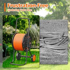 SPECILITE Garden Hose Reel Cart, Fits 75-150 Ft Hose, with Wide Stable Base - Image 6