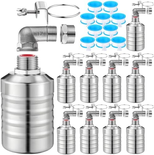 MorningRo 10 Pack Float Valve for Water Tank 1/2" to 3/4", Classic Style by MorningRo
