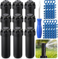9 Pack Rotor Sprinkler Head Compatible with Rain Bird 5000 Series, by Unknown