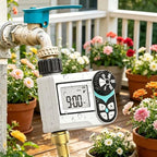 Duty Brass Irrigation Timer for Outdoor Spigot Flexible Schedule Perfect for Greenhouse and Flower Beds Programmable Water Clock Automatic Plant Watering Structure Drops Irrigation Clock Outdoor Hose - Image 2