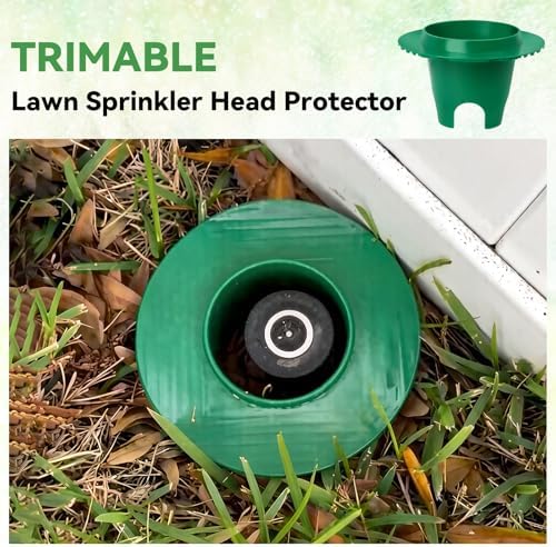 Lawn Sprinkler Head Protector for 1.5"-2.5" Lawn Sprinkler Head, 10 Pack - Image 2