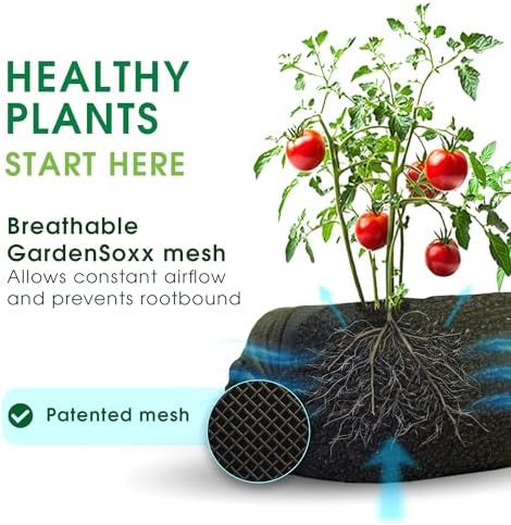 4x4 (16 sq ft) Raised Garden Bed Kit with Built-in Drip Irrigation Watering System – Flexible Fabric Grow Bag Planter for Vegetables, Herbs & Flowers, Outdoor & Indoor, No Tools Required - Image 4