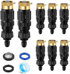 8Pack 25 Psi Pressure Regulator with 1/4“ Drip Irrigation Connector by Gulfmew